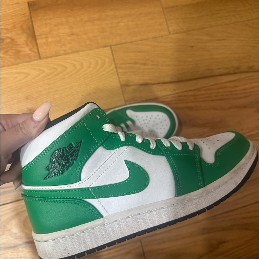 Jordan Women's Sneakers Green and White